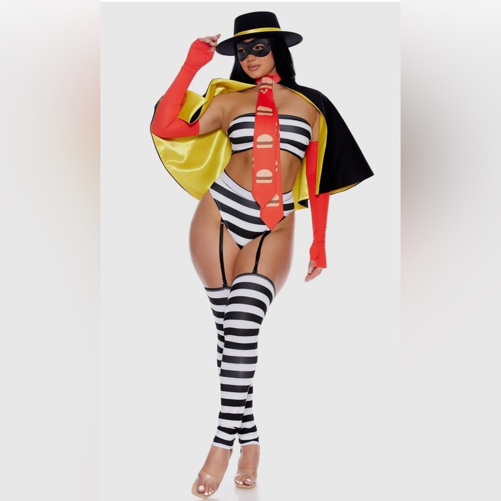 BABE BURGER BANDIT COSTUME! 🍔 🍔